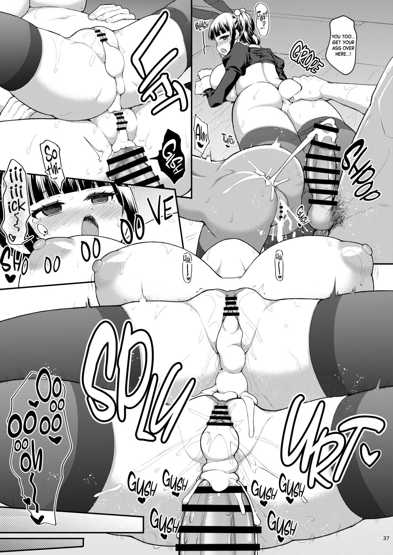 Hentai Manga Comic-Showdown! for the Assvisor Sensei 2-Read-35